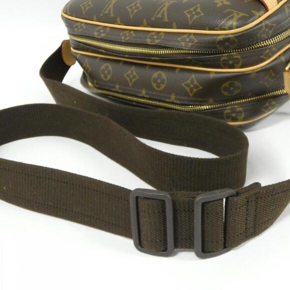 LOUIS VUITTON Brown Monogram Shoulder Bag - Picture 9 of 10